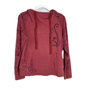 Women's Y2K Sweatshirt Hoodie REI Swirl Graphic 90s Gilmore Girls Organic Cotton